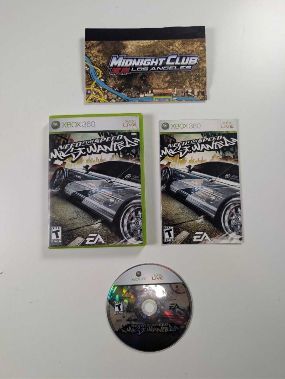 Need for Speed Most Wanted (2005) Xbox 360 Game Complete With Manual & Poster